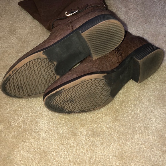 Cato Boots Size 9 W Color Cognac Gold - Picture 5 of 5